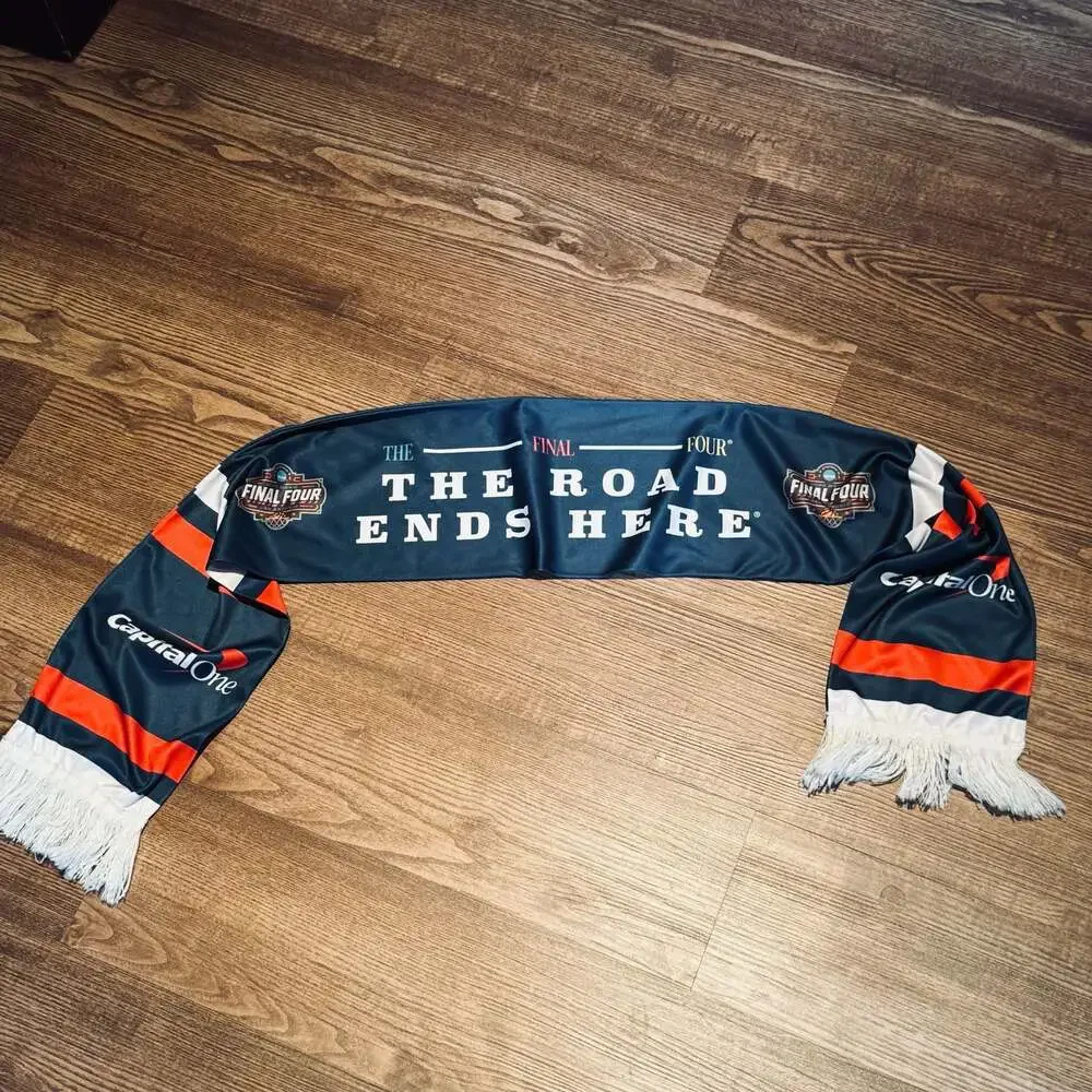 2025 NCAA Men's Final Four San Antonio Basketball Souvenir Scarf